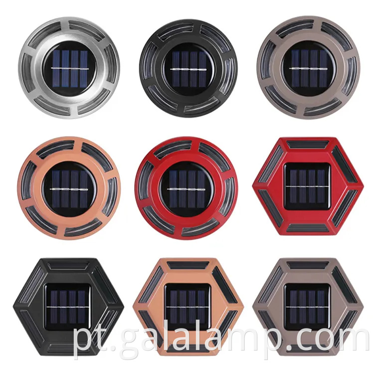 Luzes de jardim de LEDs duráveis movidos a solar